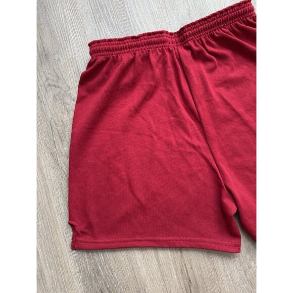 Vintage 90's Russell Athletic Sports Shorts Red Large Deadstock USA Made Rare - Picture 6 of 11